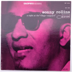 Sonny Rollins A Night At The "Village Vanguard" VINYL LP - Reissue Stereo