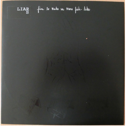 Liars Fins To Make Us More Fish-like VINYL 10" - 33 ⅓ RPM