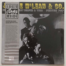 Jackie McLean Jackie McLean & Co. VINYL LP - Mono Reissue