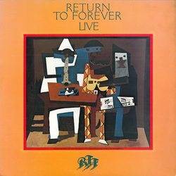 Return To Forever Live VINYL LP - Promo