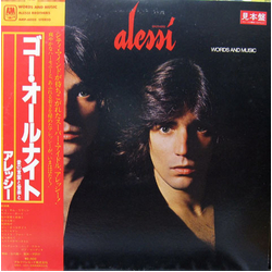 Alessi Words And Music VINYL LP - Promo Stereo