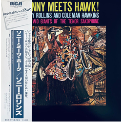 Coleman Hawkins Sonny Rollins Sonny Meets Hawk! VINYL LP - Reissue Stereo