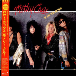 Mötley Crüe Raw Tracks VINYL 12" - 33 ⅓ RPM Compilation EP