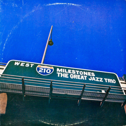 The Great Jazz Trio Milestones VINYL LP - Reissue US