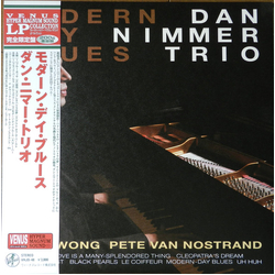Dan Nimmer Trio David Wong Pete Van Nostrand Modern-Day Blues VINYL LP - Limited Edition Stereo