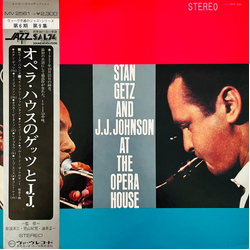 J.J. Johnson Stan Getz At The Opera House VINYL LP - Reissue Stereo