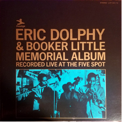 Booker Little Eric Dolphy Memorial Album Recorded Live At The Five Spot VINYL LP - Reissue Stereo