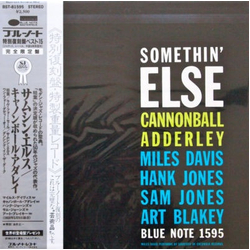 Cannonball Adderley Somethin' Else VINYL LP - Limited Edition Reissue Stereo