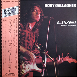 Rory Gallagher Live! In Europe VINYL LP - Stereo
