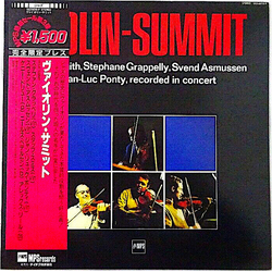 Stuff Smith Violin-Summit VINYL LP - Limited Edition Reissue Stereo Japan