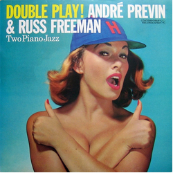 André Previn Russ Freeman Double Play! VINYL LP - Reissue Stereo
