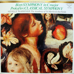 Georges Bizet Sergei Prokofiev Sir Neville Marriner The Academy Of St. Martin-In-The-Fields Symphony In C Major / Classical Symphony VINYL LP - Reissu