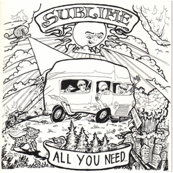 Sublime (2) The Wesley Willis Fiasco All You Need / Get On The Bus VINYL 7" - 45 RPM