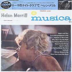 Fernando Caiati Helen Merrill Piero Umiliani E Il Suo Complesso Parole E Musica VINYL LP - Mono