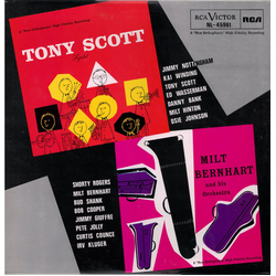 Milt Bernhart And His Orchestra Tony Scott Septet Untitled VINYL LP - Compilation Reissue
