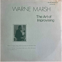 Warne Marsh The Art Of Improvising VINYL LP
