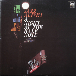 Al Cohn Phil Woods Zoot Sims Jazz Alive! A Night At The Half Note VINYL LP - Reissue Stereo