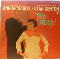 Ann Richards Stan Kenton Two Much! VINYL LP - Reissue