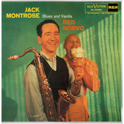 Red Norvo The Jack Montrose Quintet Blues And Vanilla VINYL LP - Mono Reissue