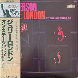 Julie London In Person At The Americana VINYL LP - Reissue Stereo