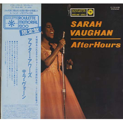 Sarah Vaughan After Hours VINYL LP - Limited Edition Mono Reissue