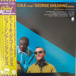 George Shearing Nat King Cole Nat King Cole Sings / George Shearing Plays VINYL LP - Stereo