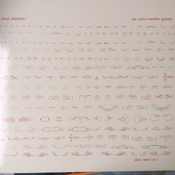 Julius Wechter Quartet Linear Sketches VINYL LP - Reissue