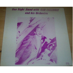 Cab Calloway And His Orchestra One Night Stand With Cab Calloway VINYL LP US