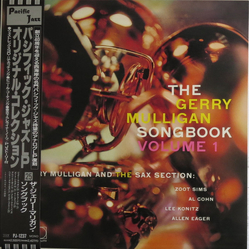 Gerry Mulligan And The Sax Section The Gerry Mulligan Songbook Volume 1 VINYL LP - Mono Reissue