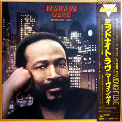 Marvin Gaye Midnight Love VINYL LP
