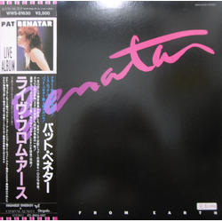 Pat Benatar Live From Earth VINYL LP - Promo