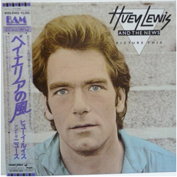 Huey Lewis & The News ‎Picture This VINYL LP - Stereo