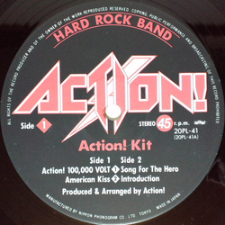 Action! Action! Kit 1 VINYL 12" - EP 45 RPM Japan