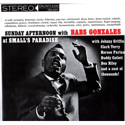 Babs Gonzales Sunday Afternoon At Small's Paradise VINYL LP - Mono Reissue