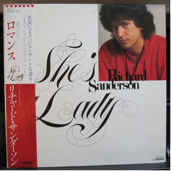 Richard Sanderson She's A Lady VINYL LP - Compilation Promo