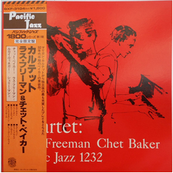Chet Baker Quartet Quartet: Russ Freeman Chet Baker VINYL LP - Mono Reissue