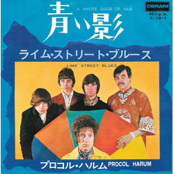Procol Harum Procol Harum A Whiter Shade Of Pale = 青い影 VINYL 7" - 45 RPM Mono Reissue Single