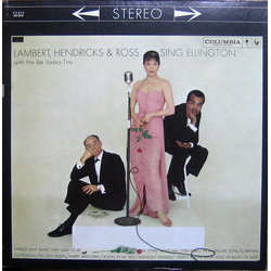 Lambert Hendricks & Ross The Ike Isaacs Trio Sing Ellington VINYL LP - Reissue