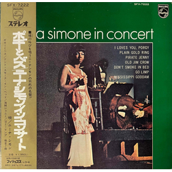 Nina Simone In Concert VINYL LP - Reissue