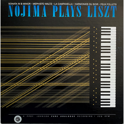 Franz Liszt Minoru Nojima Nojima Plays Liszt VINYL LP - Stereo