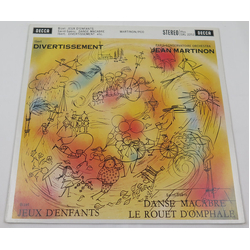 Camille Saint-Saëns Georges Bizet Jacques Ibert Jean Martinon Orchestre De La Société Des Concerts Du Conservatoire Divertissement / Danse Macabre / J