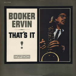Booker Ervin That's It! VINYL LP - Mono
