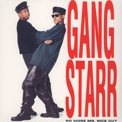 Gang Starr No More Mr. Nice Guy VINYL LP Germany