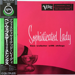 Ben Webster With Strings Sophisticated Lady VINYL LP - Mono Reissue