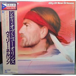 Willie Nelson City Of New Orleans VINYL LP