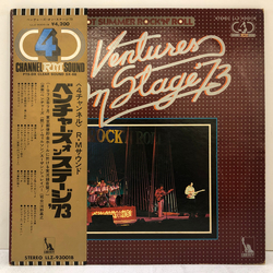 The Ventures On Stage '73 VINYL LP - Quadraphonic Stereo