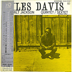 Miles Davis Milt Jackson Quintet / Sextet VINYL LP - Mono
