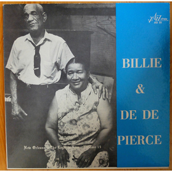 Billie & De De Pierce Billie & De De Pierce VINYL LP - Stereo