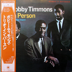 The Bobby Timmons Trio In Person VINYL LP - Reissue Stereo
