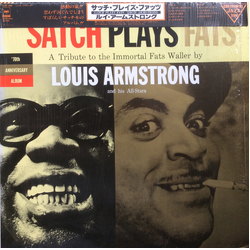 Louis Armstrong And His All-Stars Satch Plays Fats: A Tribute To The Immortal Fats Waller By Louis Armstrong And His All-Stars VINYL LP - Mono Reissue